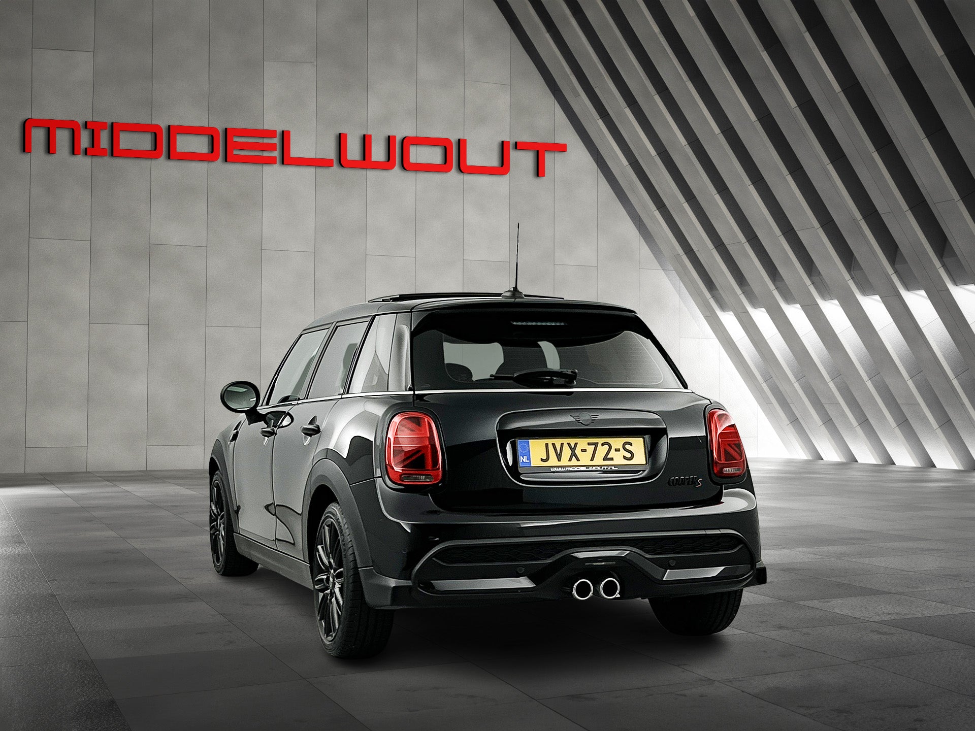 MINI Cooper S Mini 2.0 Aut. Black-Edition Pano-dak/Leder-Sportstoel/17'LMV 51280236 afbeelding 28 hexon-img:595fa2cf5b4205b3