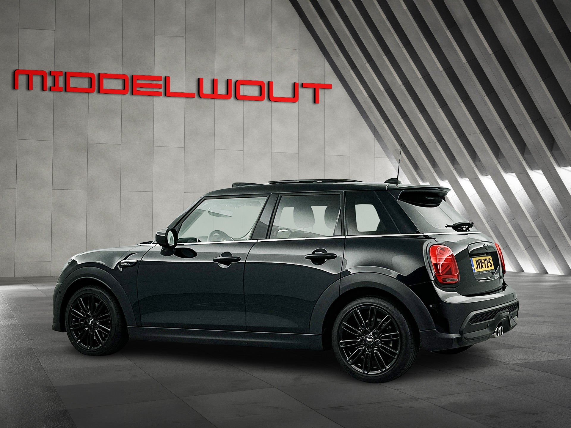MINI Cooper S Mini 2.0 Aut. Black-Edition Pano-dak/Leder-Sportstoel/17'LMV 51280236 afbeelding 6 hexon-img:459787a495e613cf