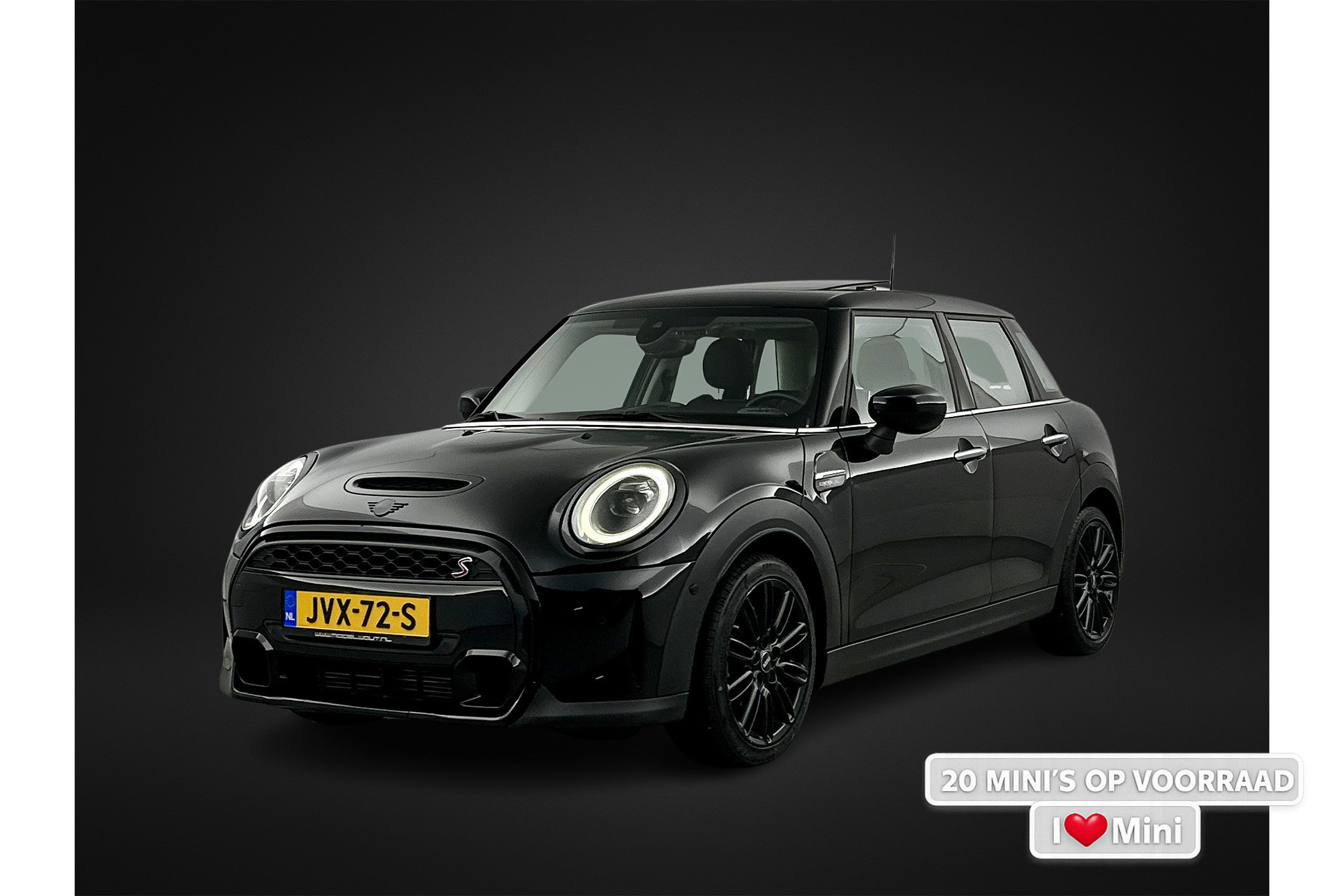MINI Cooper S Mini 2.0 Aut. Black-Edition Pano-dak/Leder-Sportstoel/17'LMV 51280236 afbeelding 1 hexon-img:0bc2af44fc0894b5