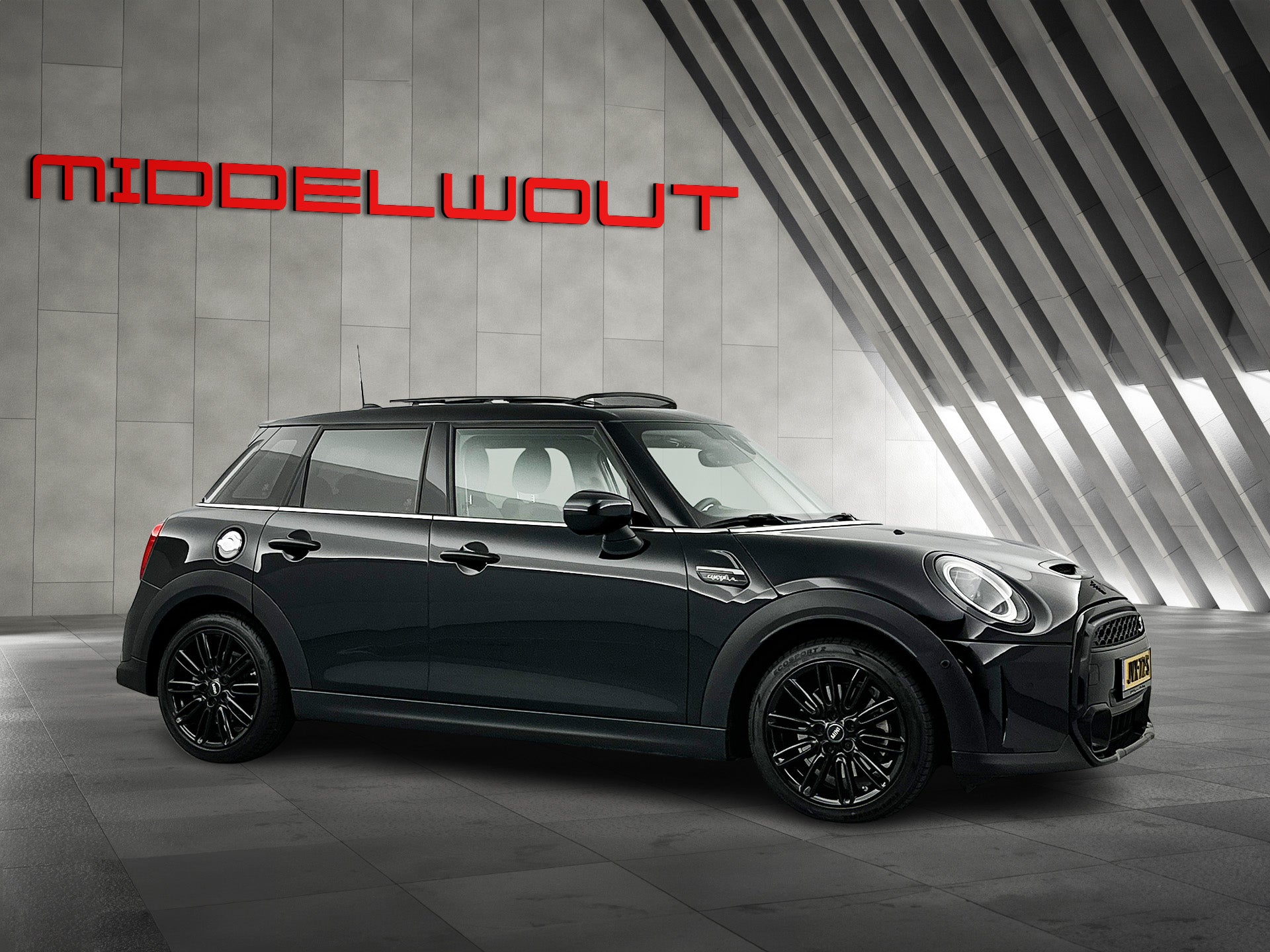 MINI Cooper S Mini 2.0 Aut. Black-Edition Pano-dak/Leder-Sportstoel/17'LMV 51280236 afbeelding 3 hexon-img:e8a331a4dab6d2a1