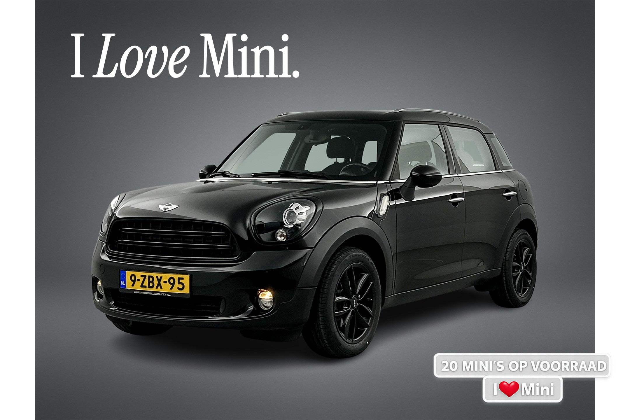 MINI Countryman Mini 1.6 Knockout Black-Edition Climate/Xenon/Park.sens/17'LMV 52529682 afbeelding 1 hexon-img:8a78e44dd2bb7c0c