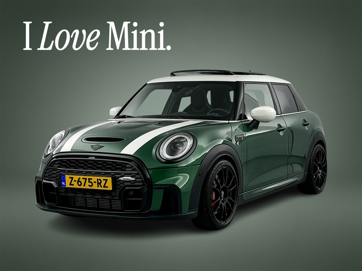 MINI Cooper S 2.0 John Cooper Works Pano-dak/JCW-Remm/Camera/Head-up Display 53351107 afbeelding 1 hexon-img:b9232d8ca34fc293