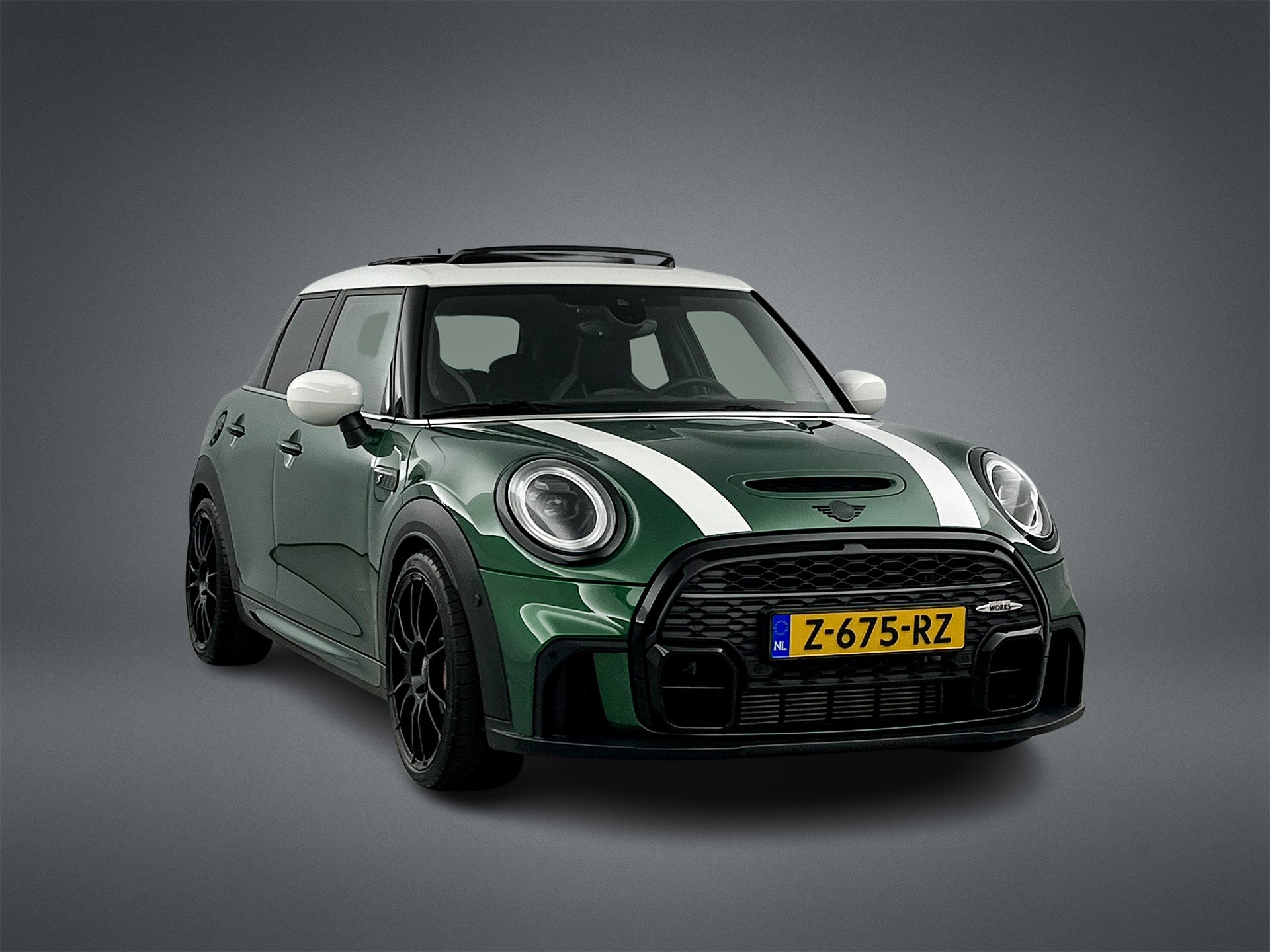 MINI Cooper Mini 2.0 John Works Pano-dak/JCW-Remm/Camera/Head-up Display 53351107 afbeelding 76 hexon-img:7ad6839322fae40a